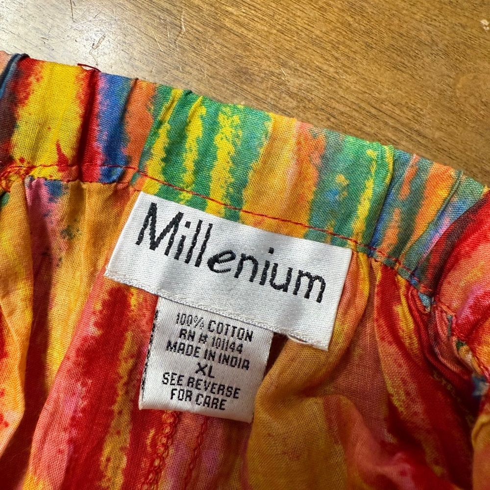 Millenium 100% Cotton Lightweight Multi Color A-L… - image 5